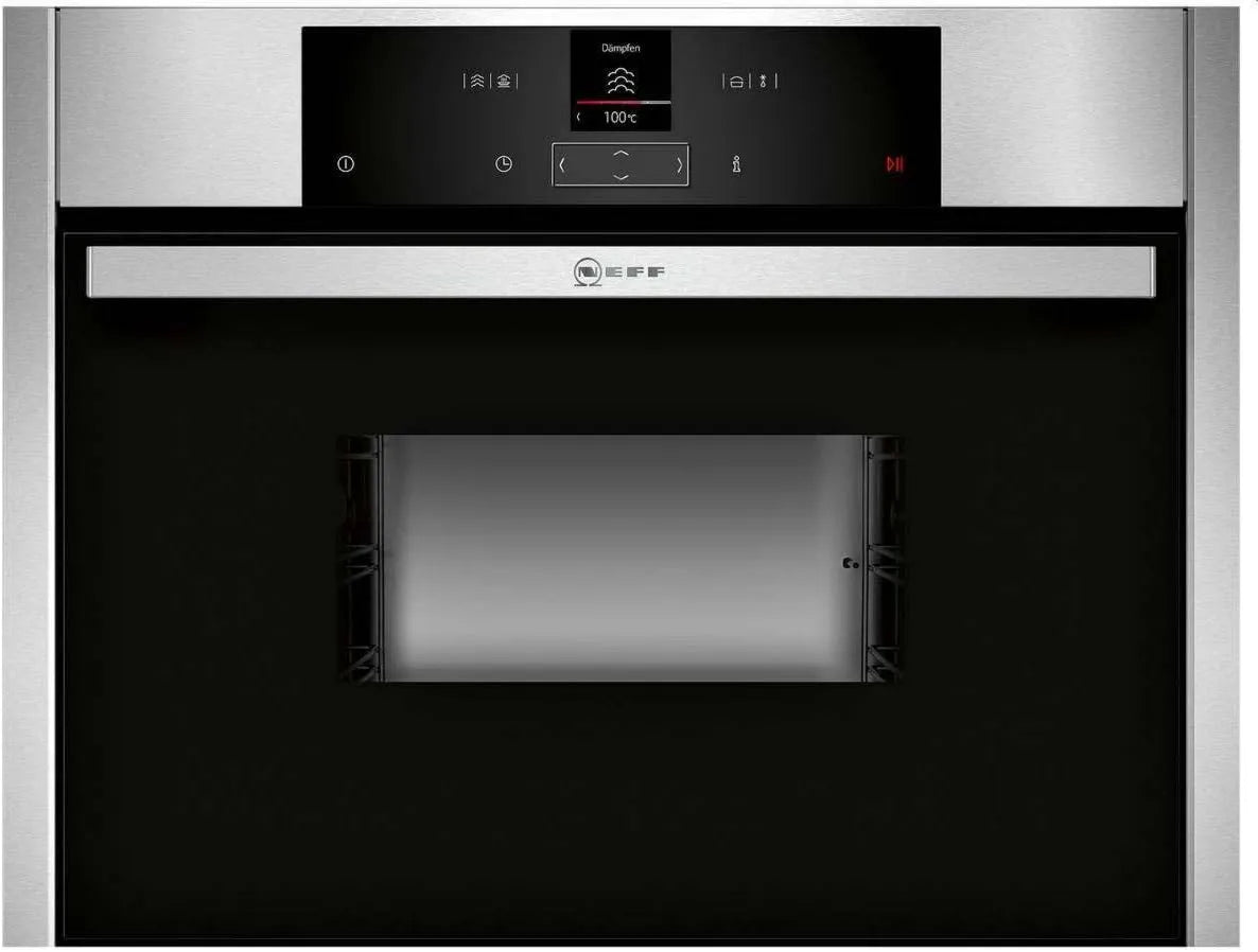 Neff Forno elétrico, recresível, vapor, aço inoxidável, vapor 100%, Neff CDR 1502 N Conjunto de vapor incorporado