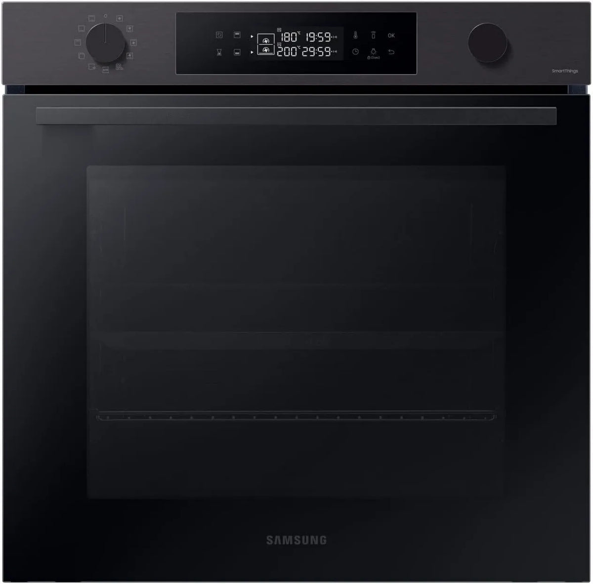 Samsung Forno elétrico 76LT, 60CM, Wi-Fi, preto, COOK DUAL WIFI NERO, VAP