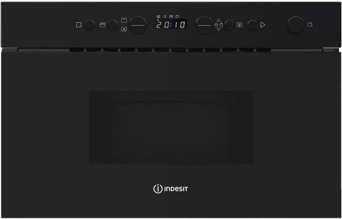 Microondas IMK12B, 22 L, 750 W, encastrado, microondas, preto, Microondas Indesit encastrado IMK12B 22L 750W Preto
