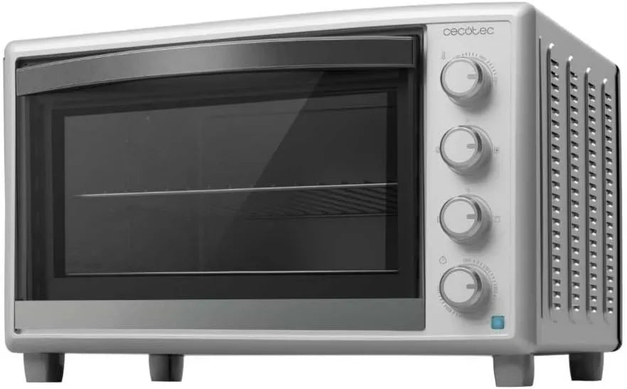 Cecotec Forno elétrico, 60 L, 2200 W, 12 programas, 2 zonas de temperatura, branco, Temperatura até 230o, Cecotec Forno de Convecção de Mesa