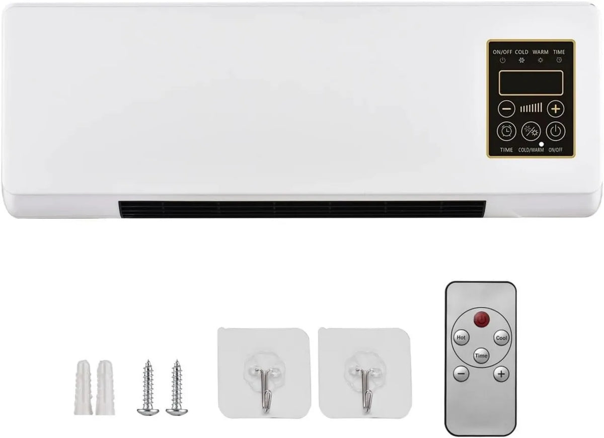 Générique Ar condicionado, instalação de parede, aquecimento e ventilador, função de sincronização, aquecimento e refrigeração, frio e quente