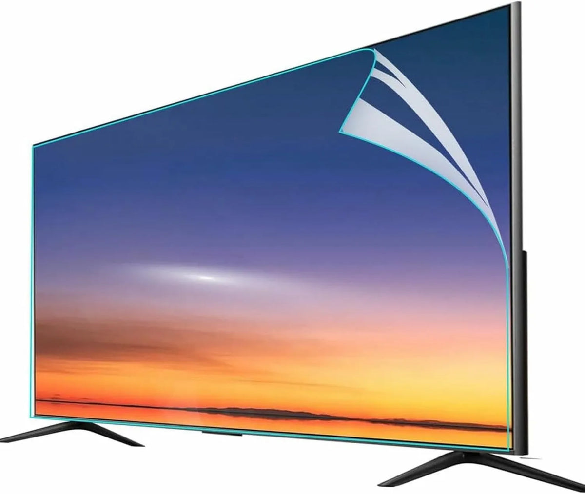 SBZIOJHDR Smart TV, 50 polegadas, TV, ao ar livre, 50 polegadas mate filtro interior e exterior
