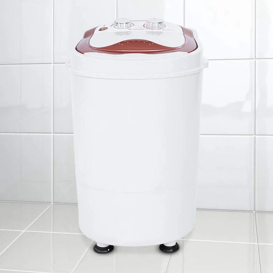 Omquot Máquina de lavar roupa, 21.26 polegadas, portátil, para dormitórios e apartamentos, material ABS, Totalmente Automático