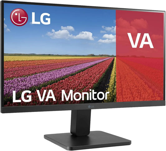 LG 22MR410-B Monitor, 21,5 polegadas, 1920 × 1080, 5 ms, 100 Hz, configuração de jogo, Full HD, placa VA, ecrã de PC, SRGB 99%, AMD FreeSync, Funções
