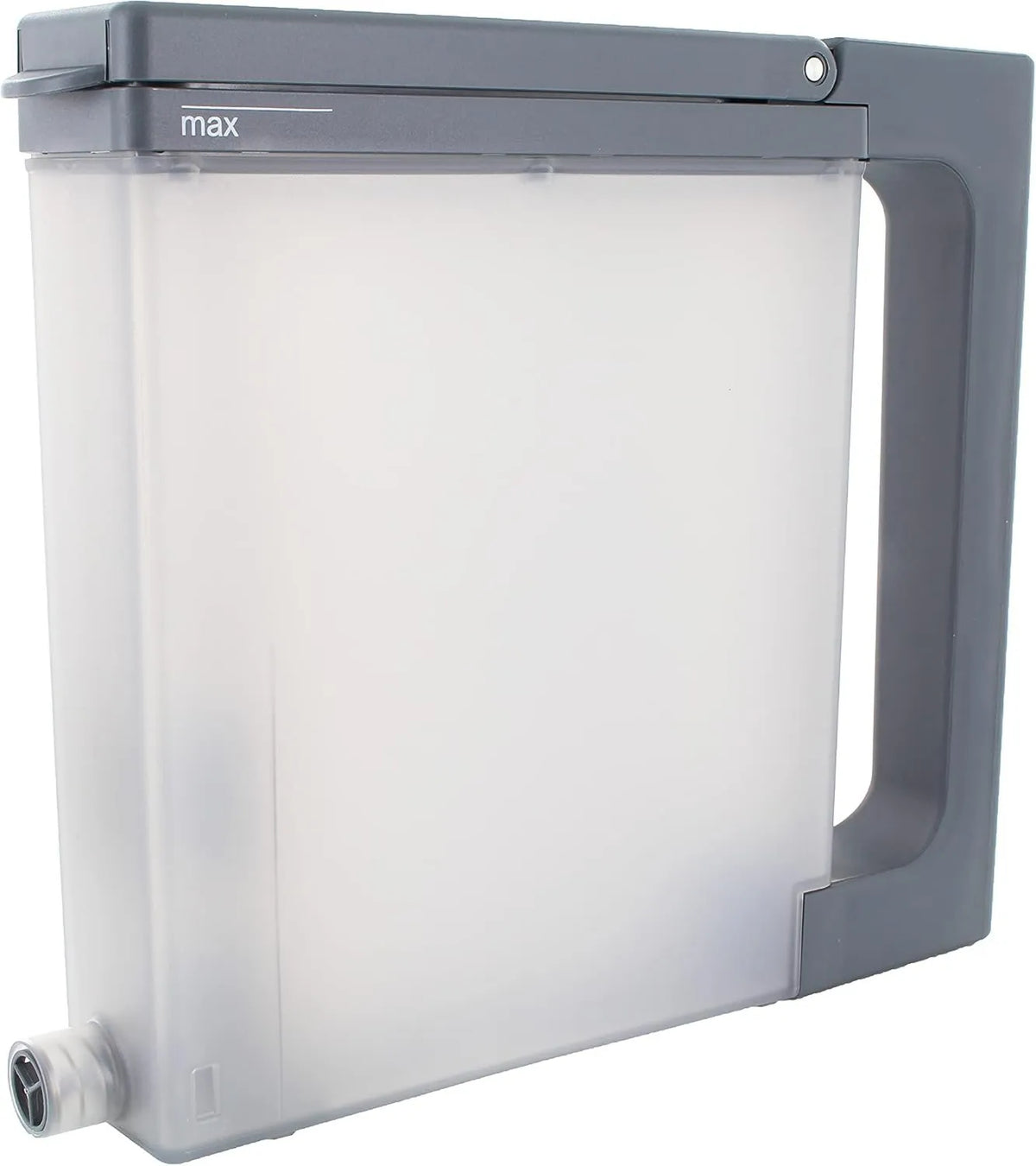 Siemens Forno elétrico, tanque grande, vapor, cinza, DL-pro Tanque de água para forno a vapor Bosch Siemens Neff 791032 00791032 - Cinza