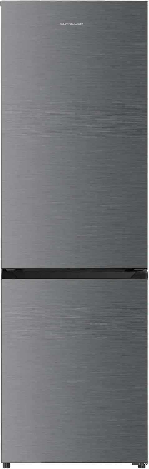 Frigorífico combinado, 400 L, Schneider SCCB400NFxE, aço inoxidável, frigorífico com congelador