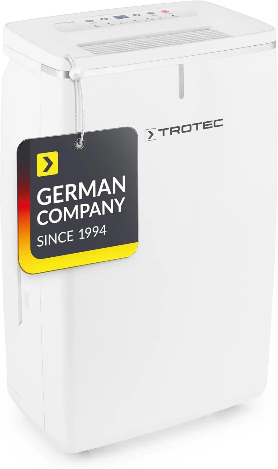 TROTEC Desumidificador, 5 L, tanque grande, 50 m2, tanque 5l - hygrostat - programável - automático e contínuo