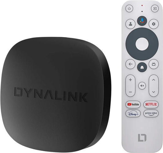 Kinhank Google BT5.0 2GB+16GB Smart TV, TV, 4K UHD, HDR, Sound Dolby, Wi-Fi, HDR10+, Dolby Audio, Dualband-WiFi, Smart TV Box