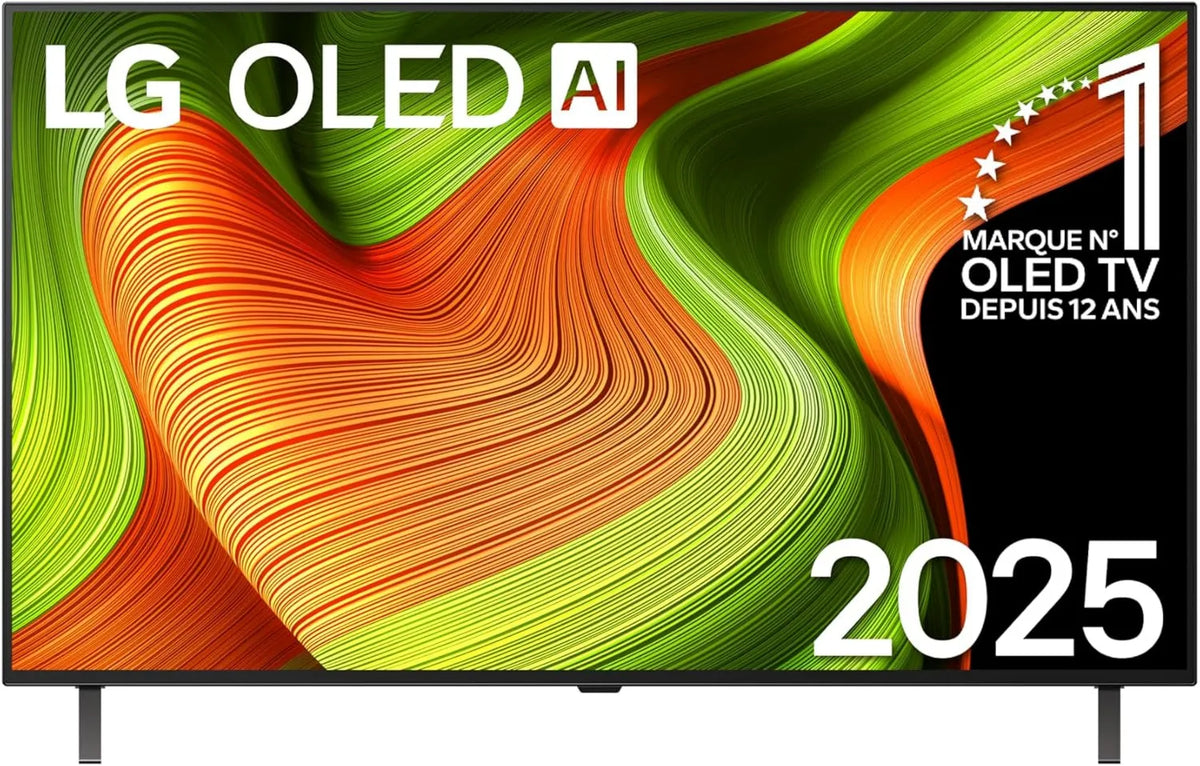 LG OLED48B5 Gen2 Smart TV, 121 cm, TV, 4K UHD, Dolby Vision & Atmos, Processador α8 AI 4K, LG TV OLED 2025, 48', Alexa
