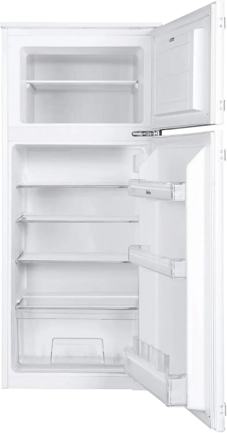 Amica Congelador, 122 cm, encastrado, armário congelador, frigorífico Amica Recessable - Porta dupla com congelador no topo para 122 nicho