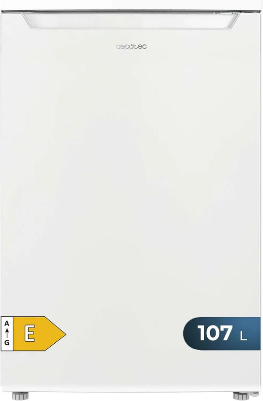 Cecotec Bolero CoolMarket TT Congelador, 107 L, Classe energética E, armário congelador, Branco, Economia de energia, Porta reversível, Baixo nível