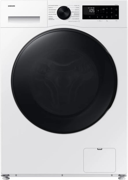 Samsung DV90DG52A0TE Secador 60p, 60 L, 9 kg, Wi-Fi, ecrã LED, 2 em 1 filtro, Samsung Secador de cristal EcoDry DV90DG52A0TE, Wifi, Seca Optimal