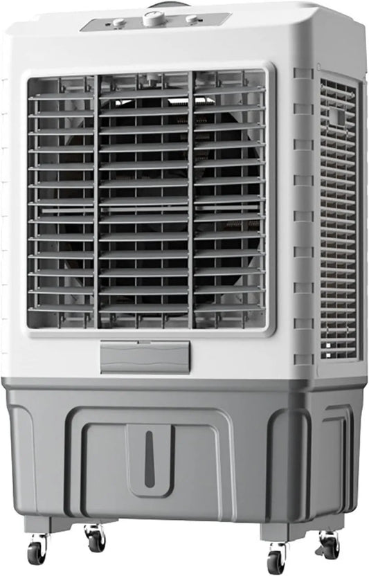 ZYFC Ar condicionado, 55 L, Industrial, Tanque Grande, Profissional, ar refrigerado Ventilador Evaporativo Comercial, Motor poderoso para um