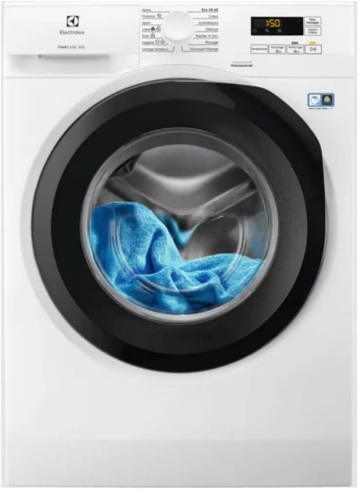 Electrolux Máquina de lavar roupa EW6F5814BA, 8 kg, min - EW6F5814BA, Máquina de lavar roupa frontal 8 kg 1351 Tours