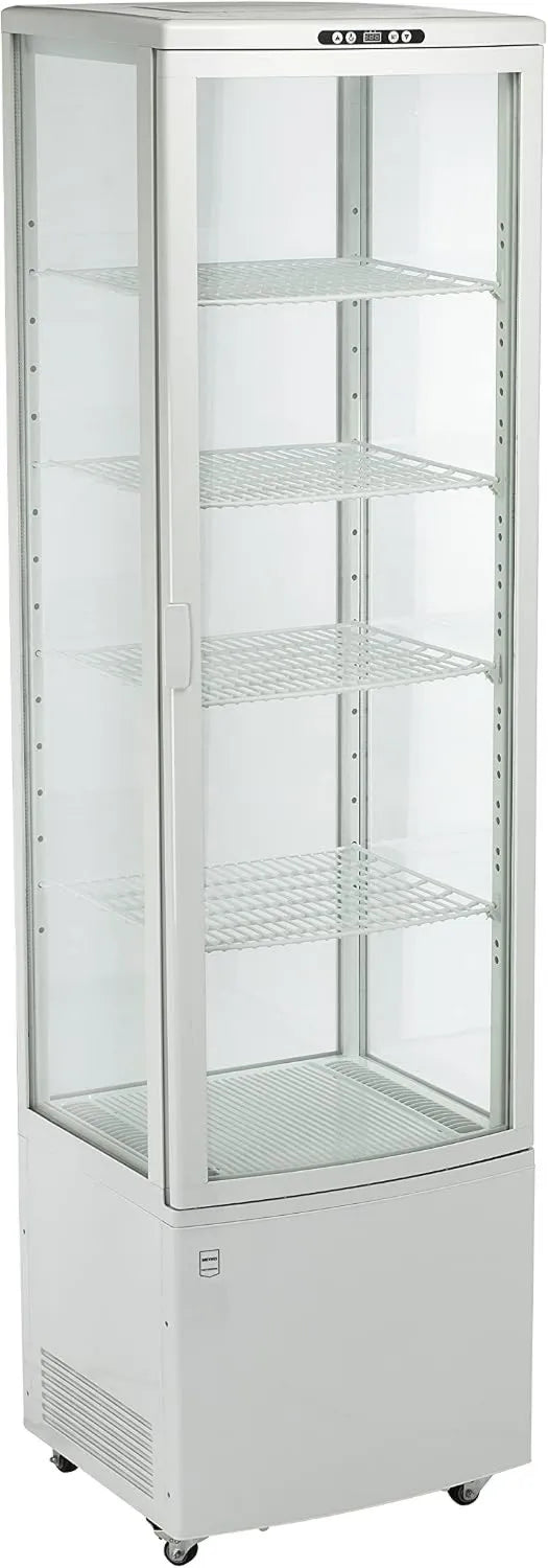Fã GGC3270, 52x48.5x189.5cm, 270 L, branco, 4 Žglables, METRO Professional Vitrine RŽfrigŽrŽe, 270L, Plástico, Vidro