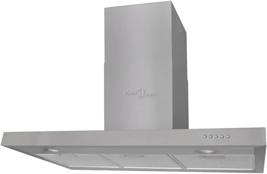 Ziaphsol exaustor, capa de cozinha, recesso, vapor, silencioso, aço inoxidável