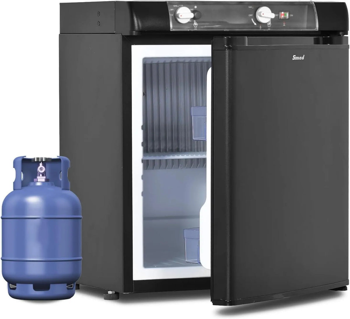 Frigorífico, 40 L, 12 V, camping, preto, 40L, Casa de banho, Smad frigorífico Trimixte, Caminhão, Van, Garagem, Mobile-home