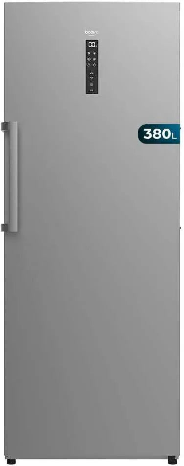 Cecotec Bolero Coolmarket UF Congelador, 380 L, 1950 W, classe energética D, No Frost, Inverter, aço inoxidável, armário congelador, Total Não