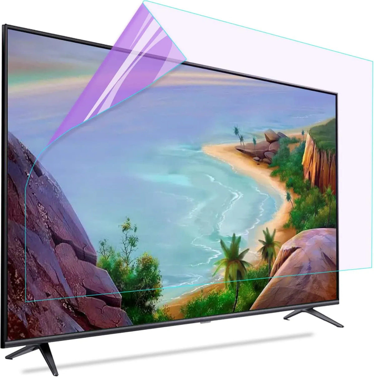 CRYSEU Smart TV 50in, 65 polegadas, 1095x616mm, TV, 4K UHD, QLED, OLED, HDTV, LCD, LED