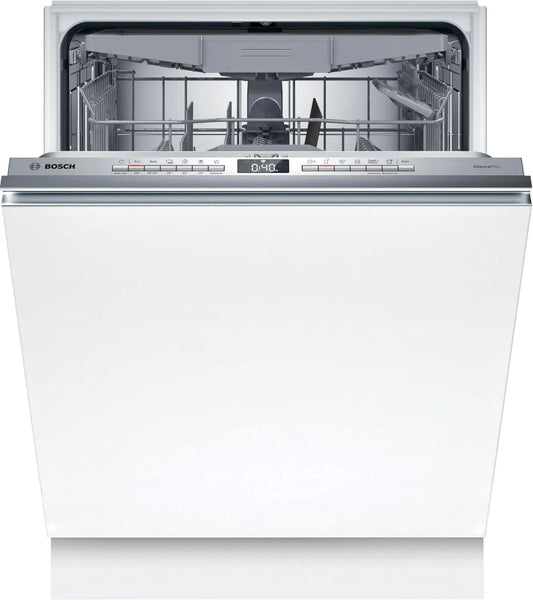Bosch SMV4HCx07E Máquina de lavar loiça, 60 cm, Home Connect, tudo encastrado, silencioso, Silence Plus, Série 4, cestas flexíveis e convenientes para o