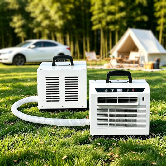 Generic Ar condicionado, 200cm, Portátil, Toque, Temporizador, Removível, Ar condicionado móvel Split 3000BTU Air Cooler Portable Com 100 / 150 Tubo de conexão
