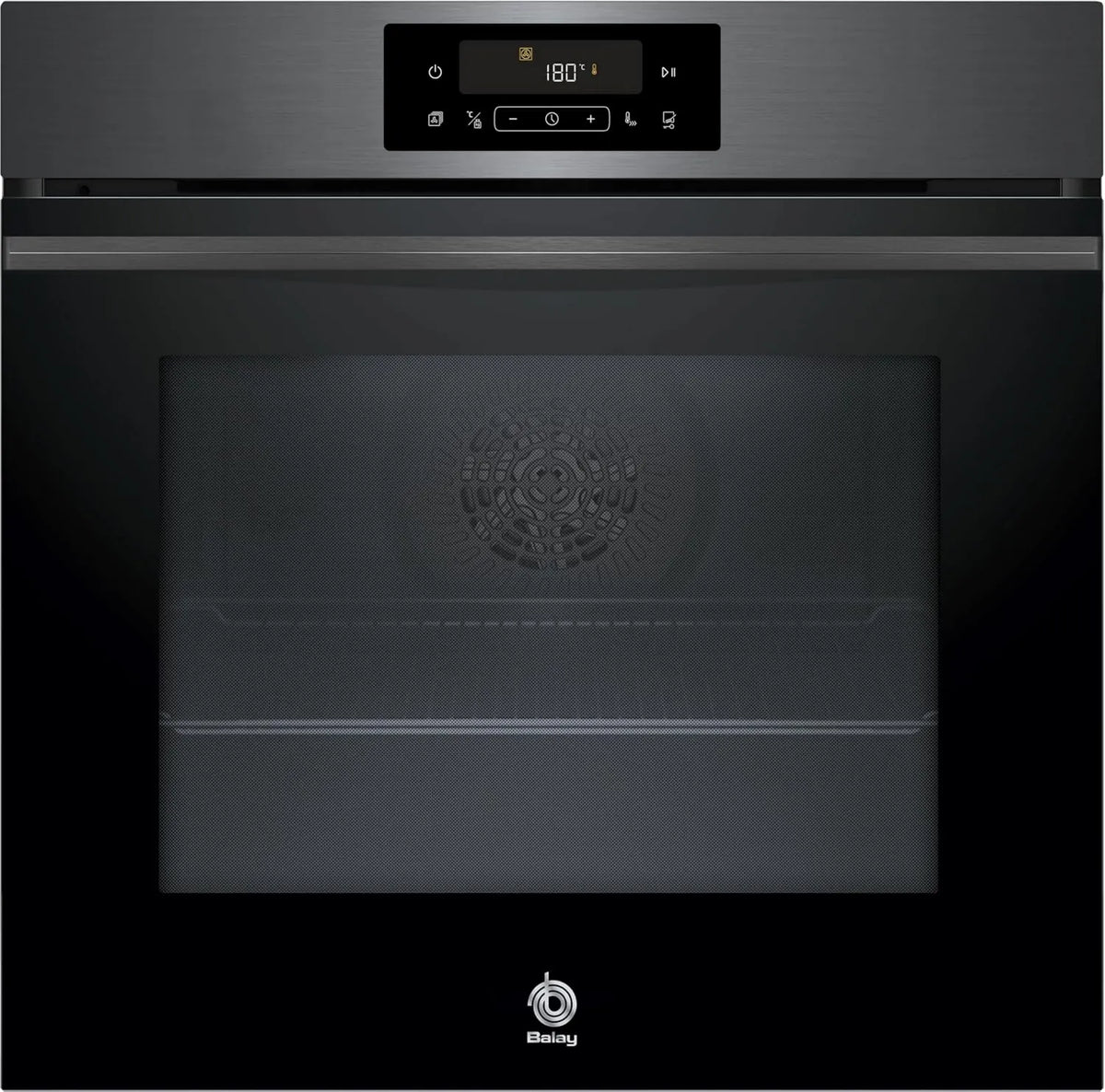 Balay Electrodomésticos Forno elétrico, Balay 3HB4821G3, grafite, Balay 3HB4821G3 Forno pirolítico com função de fritadeira de ar
