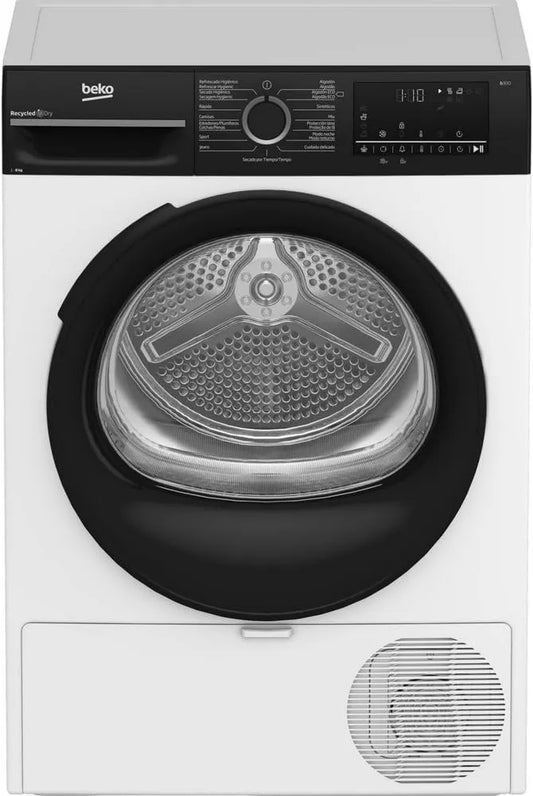 Beko BM3T48249W Dryer, 8 kg, classe energética A