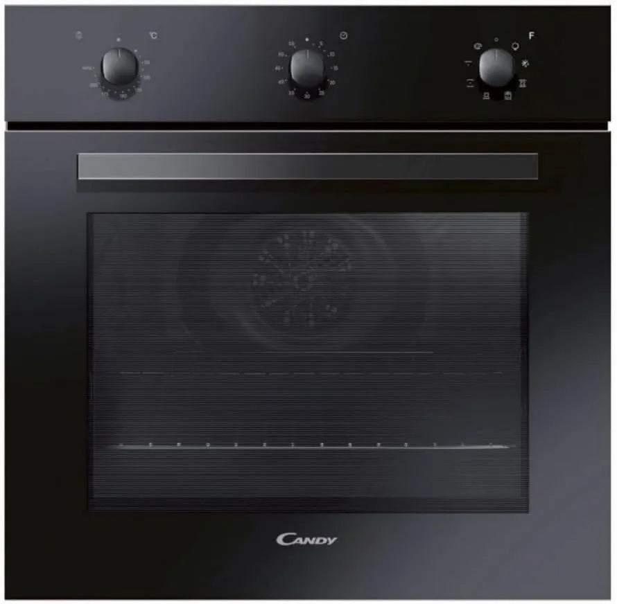 CANDY Forno elétrico, 65 L, preto, Candy FCT 602 N, E Forno Elettrico Ventilato 65 Litri Nero