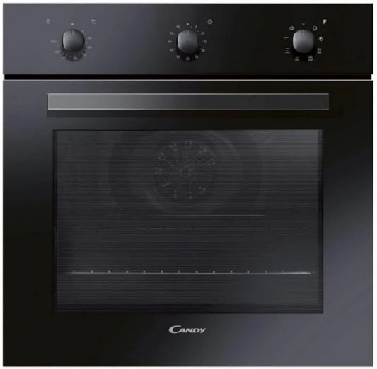 CANDY Forno elétrico, 65 L, preto, Candy FCT 602 N, E Forno Elettrico Ventilato 65 Litri Nero