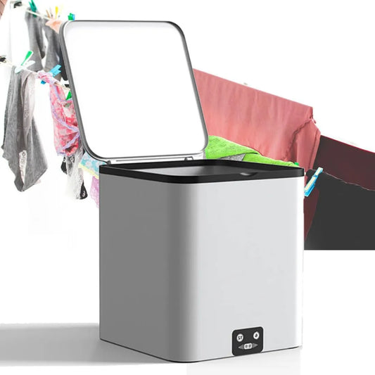 Generic Máquina de lavar roupa, 5 L, camping, camping, lavador de turbinas ultrassônicas compacto Genérico e secador elétrico - Mini máquina de lavar roupa 4, dormitório