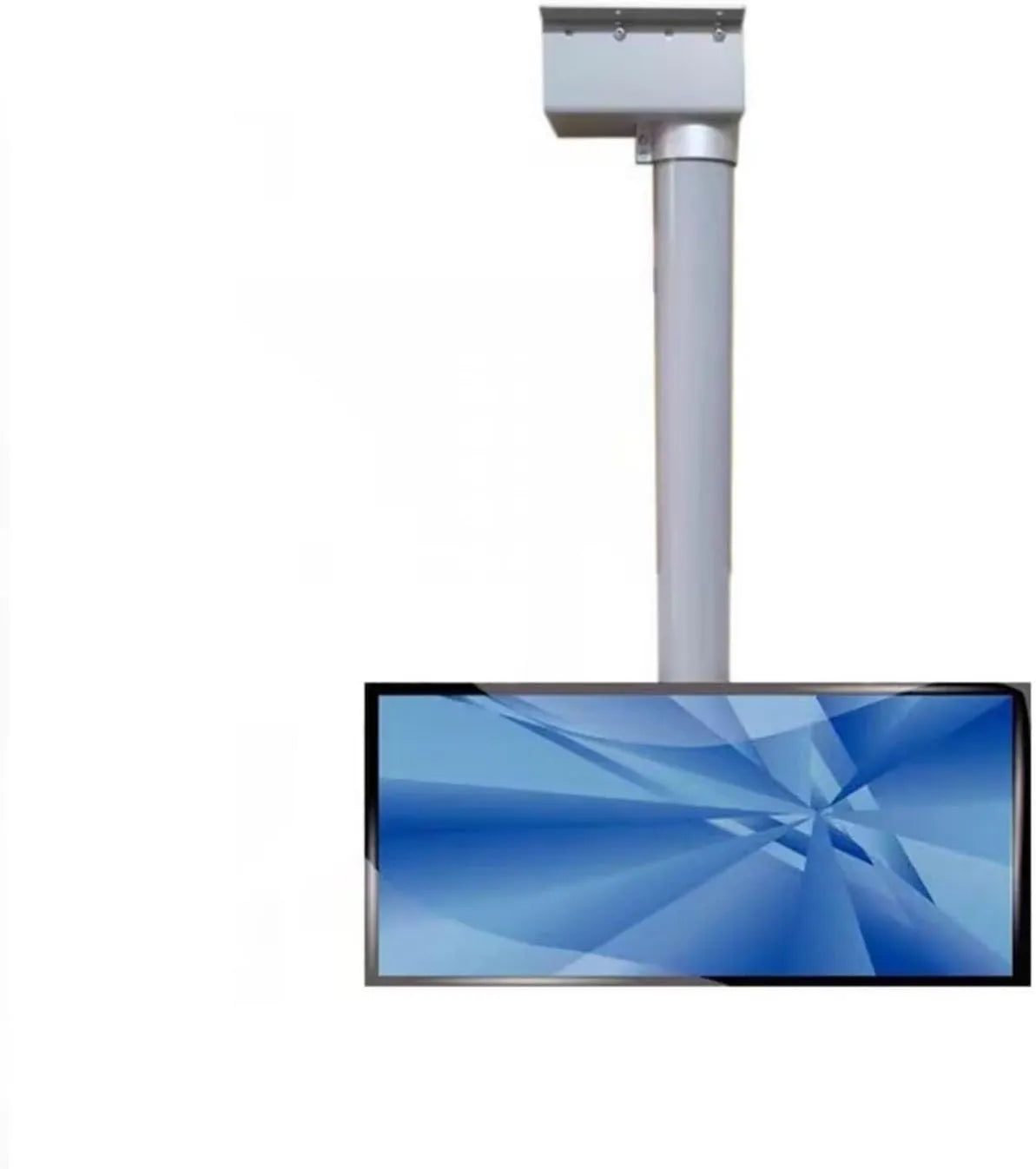 Generic Smart TV, TV, mecanismo de empilhadeira motorizada com comando à distância, dois métodos de instalação