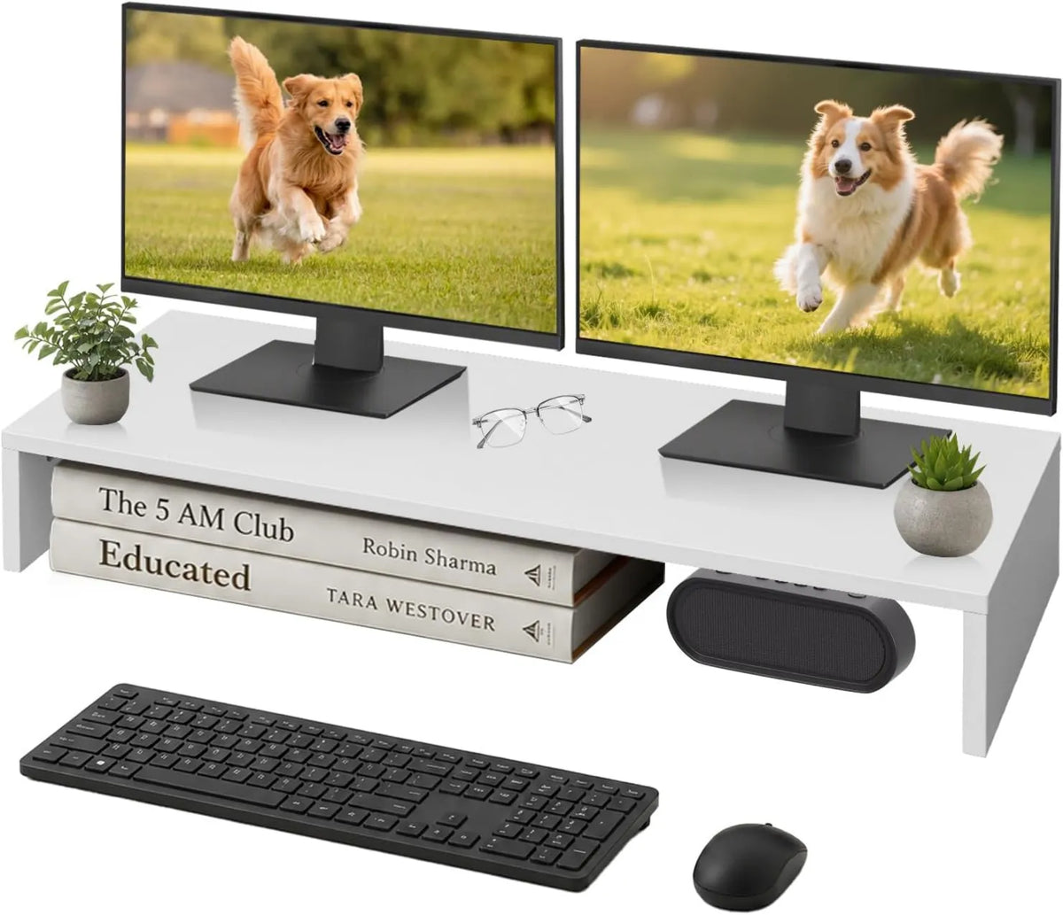 Awhtixbo Smart TV, 32 polegadas, 85 x 35 x 12 cm, TV, altura ajustável 12 cm, design compacto