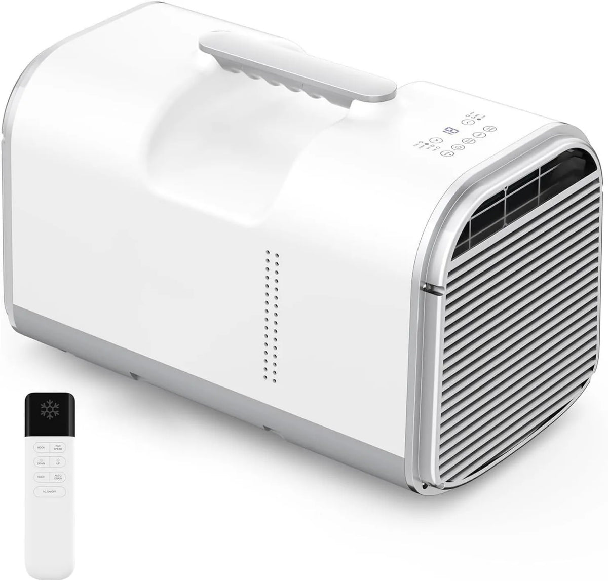 SENODON Ar condicionado, Quiet, Camping, Acampador de ar móvel Camping 4400/5100 BTU, Mini ar condicionado Silent Heating Cooling Digital Screen