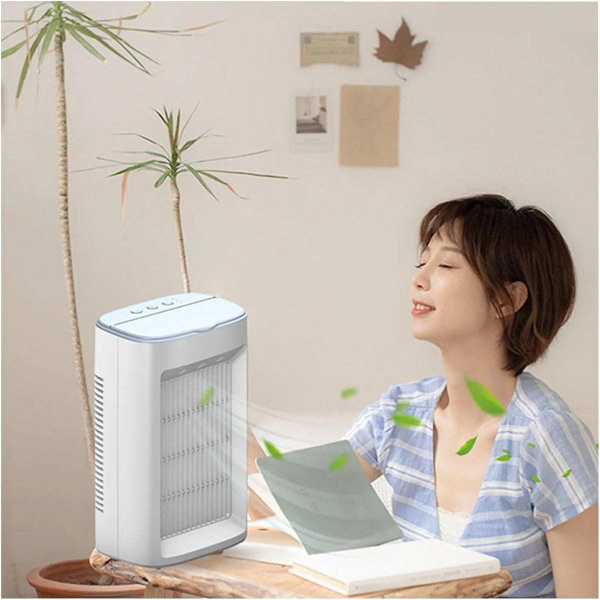 LIPJIA Ar condicionado, USB, Profissional, 3 em 1 USB ar condicionado pessoal, ar condicionado móvel