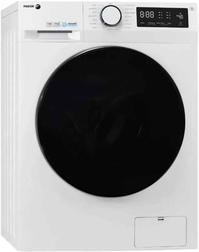 Fagor Commercial Máquina de lavar roupa 1400trs, min FLF1214AIW, 12 kg, Máquina de lavar roupa frontal 12 kg 1400trs