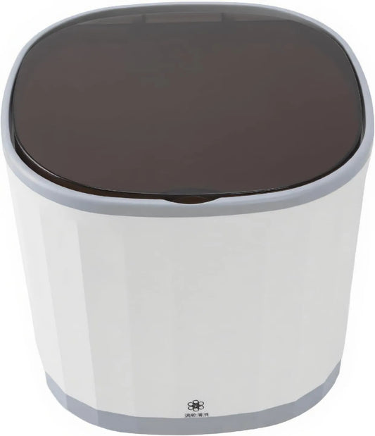 TIKATARER Máquina de lavar loiça portátil, USB, limpeza de 360 graus, lavagem portátil com ciclo de limpeza de 15 minutos duplo