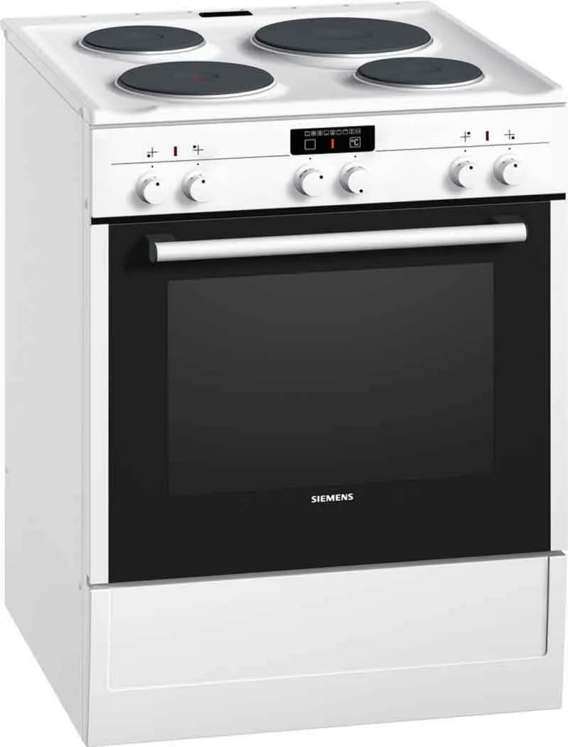 SIEMENS HD721210 Kitchener com forno, 240 V, standalone, branco, Siemens HD721210 fogão - fornos e fogões, 220-240 V, Electric