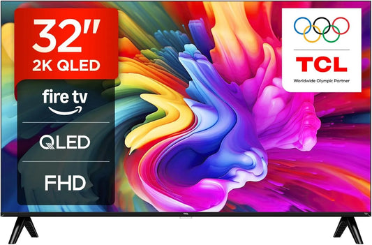 TCL SF560 Smart TV, 32 polegadas, TV, QLED, Full HD, TCL 32 Inches Full HD Smart QLED Direct LED SF560 com Fire TV e controlo de voz Alexa