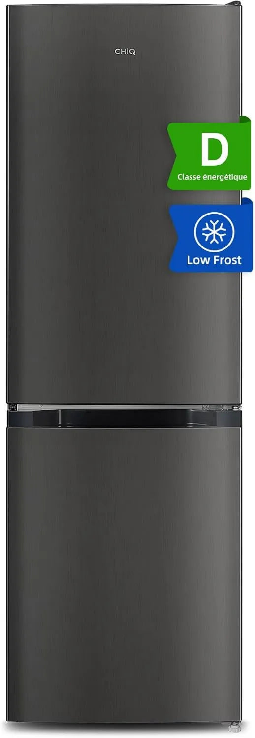 Congelador, 47cm, CHiQ CBM159LEBD baixa157, Iluminação de Interior LED, Ajuste flexível, 109 + 48, Largura 47cm, Gelo baixo, Ruído baixo, Refrigeração