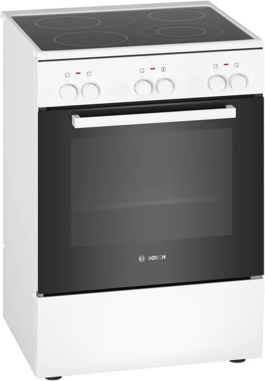 Bosch HKA090220 Kitchener com forno, branco, Rotary, Frente, Cerâmica