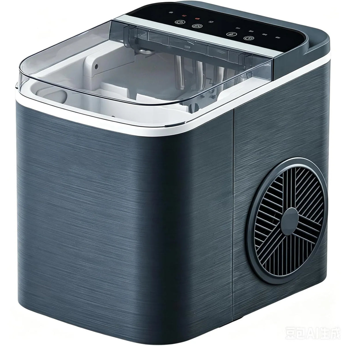 GENERIC Icemaker Kg, 24, portátil, Produção de Gelo Rápido Em 6 minutos, Capacidade 12 H, 9 Forma de bola de Icemakers