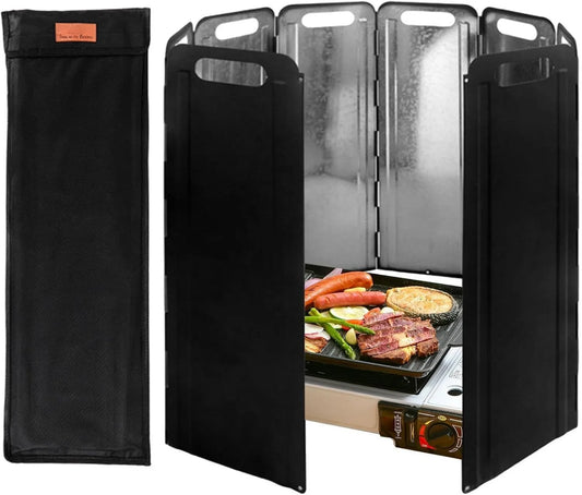 Generisch Cozinha com forno, portátil, sistema de proteção de calor de ferro, acessório de proteção de cozinha, amplificador de eficiência