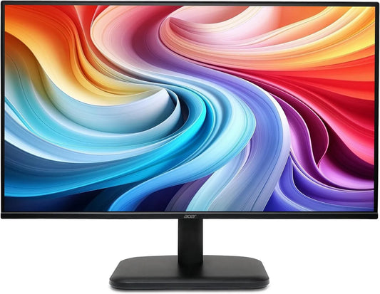 Acer EK241YGbif 1xVGA, 1xHDMI Monitor, 23,8 polegadas, 1920 × 1080, 1 ms, 120 Hz, Full HD, laje IPS, ecrã PC, preto, 250 Nits, 1ms VRB, 120Hz