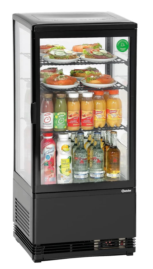Vidros refrigerados, 98 L, Bartscher, 78 L, 78 ou 98 litros - - 78 L