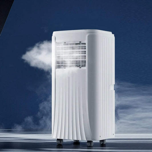 SxZYHJYC Ar condicionado, portátil, temporizador, camping, unidade AC de baixo ruído, relógio 24 horas para o quarto, frigorífico com comando à distância, ventilador e