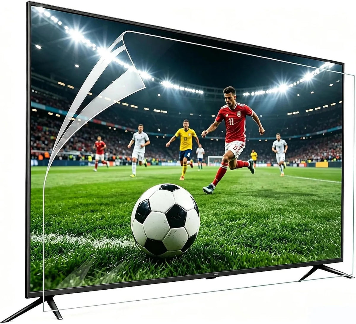 Générique Smart TV, 48 polegadas, 1062x597mm, TV, ecrã LCD, azul, TV de 75 polegadas protetor de ecrã Tv com azul luz Bloqueio Resistência ao Arranho Transparência HD
